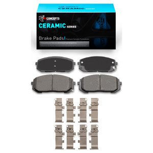 Hyundai Sonata Brake Pads - Front - R1 Concepts - Ceramic - `20-`25